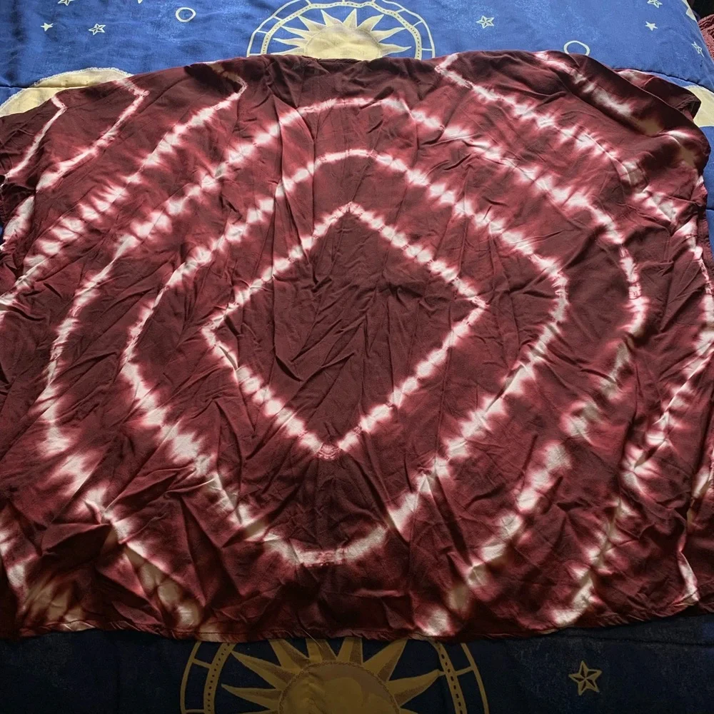 Tye-Dye Ruana - Picture 2 of 4